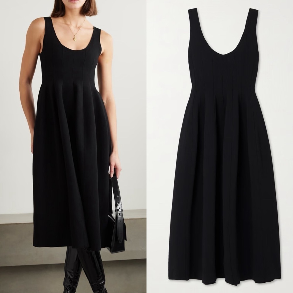 ALTUZARRA Spark stretch-knit midi dress
